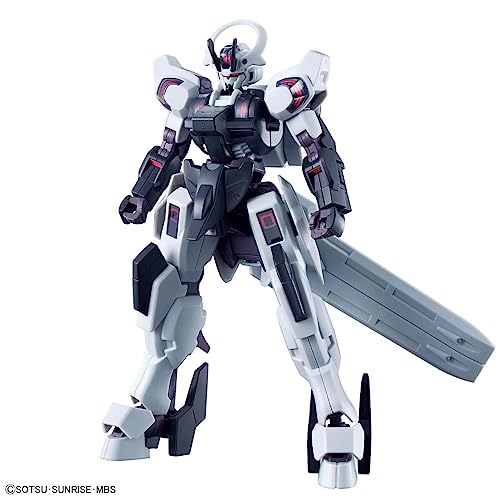 Bandai Spirits Gundam Schwarzette back view shows weapon mount for display