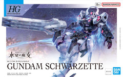 Bandai Spirits Gundam Schwarzette ball joint articulation enables dynamic poses