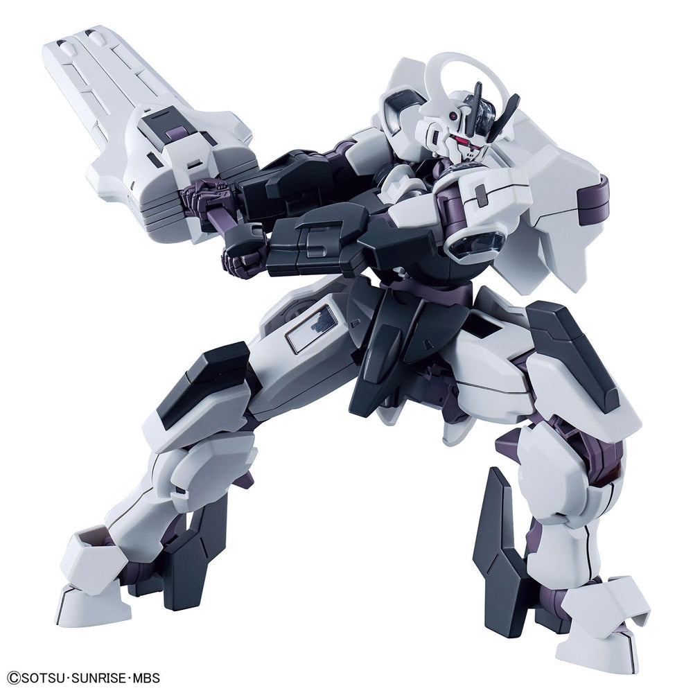Bandai Spirits Gundam Schwarzette set contents including weapon and stickers