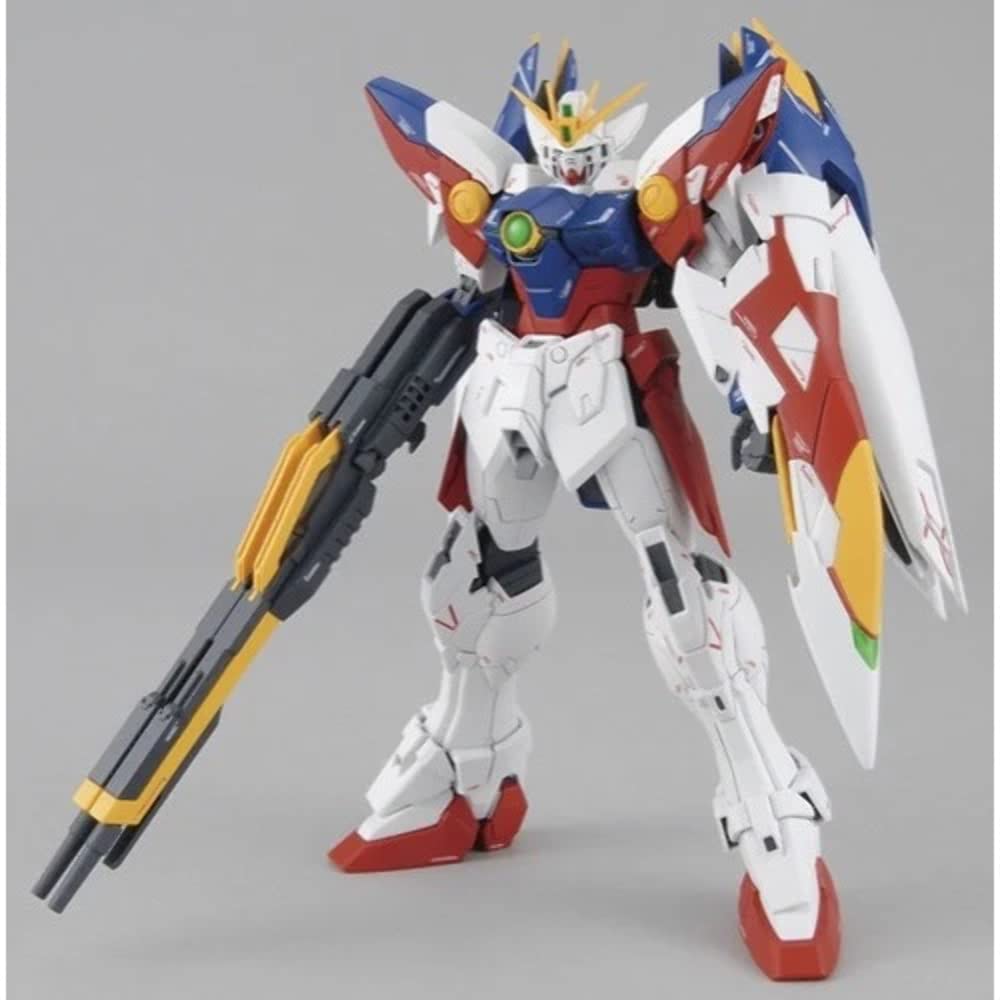 Wing Gundam Proto Zero EW in Neo Bird Mode for dynamic posing.