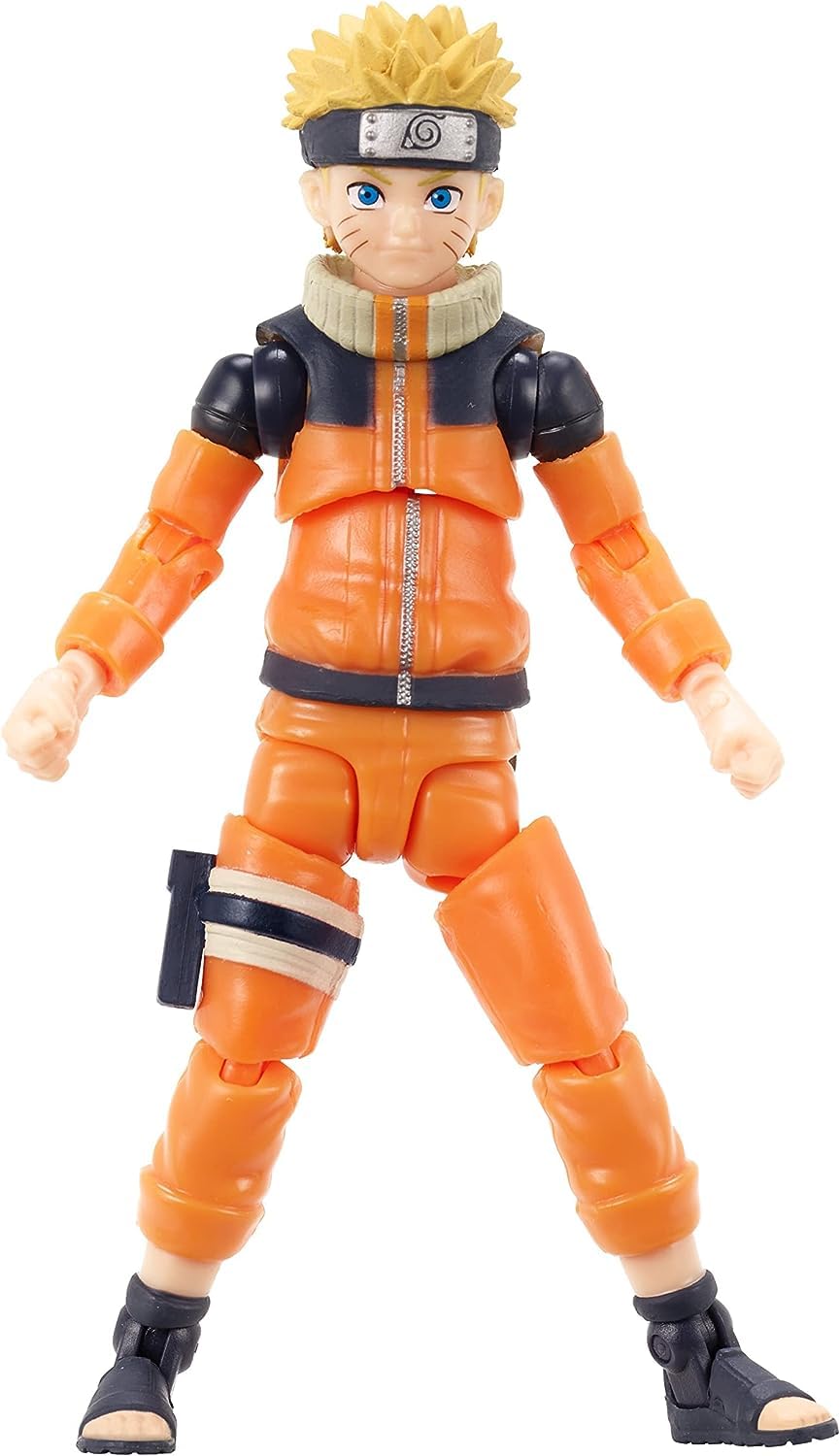BANDAI Naruto figure shows 27-point articulation for versatile posing and action scenes.