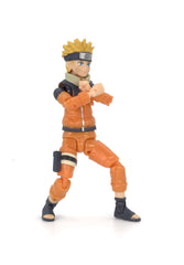 Team 7 display setup featuring Naruto with Sasuke and Sakura in the Ultimate Legends line.