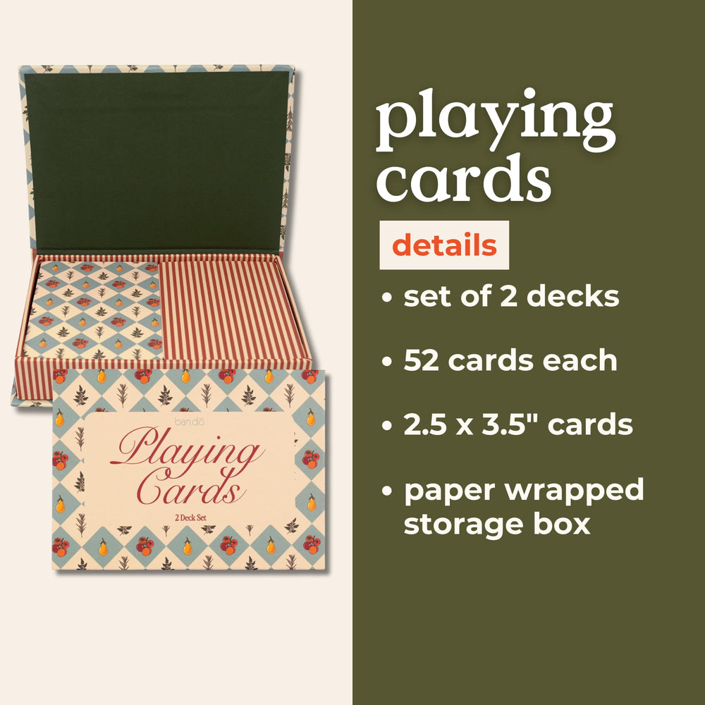 ban.do decorative storage box keeps cards organized and travel-ready.