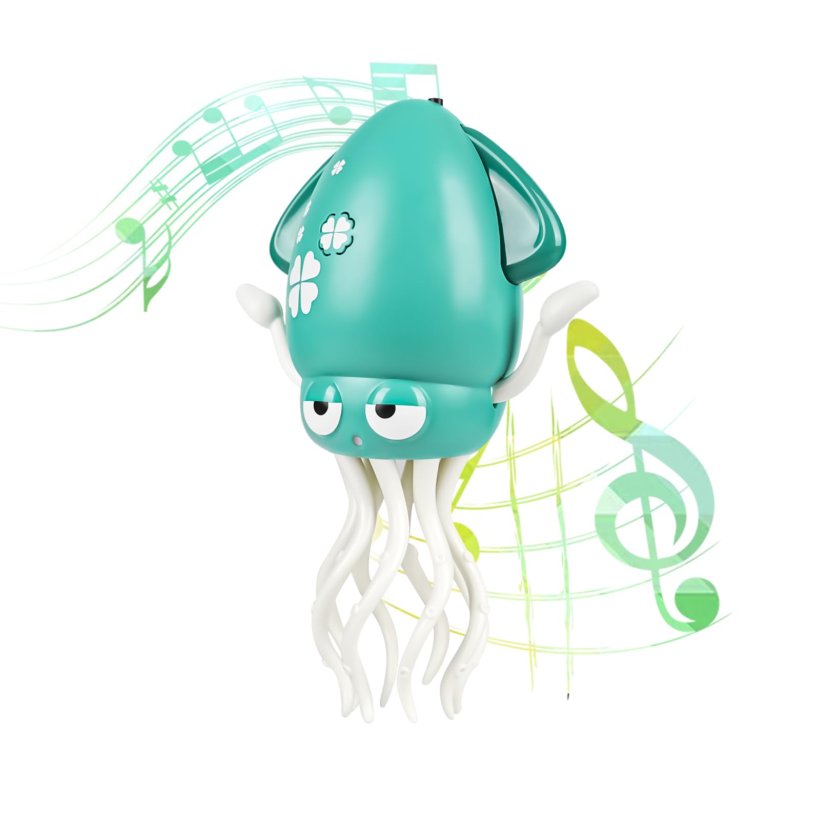 Bangzi Dancing Octopus toy wiggles during tummy time for little explorers