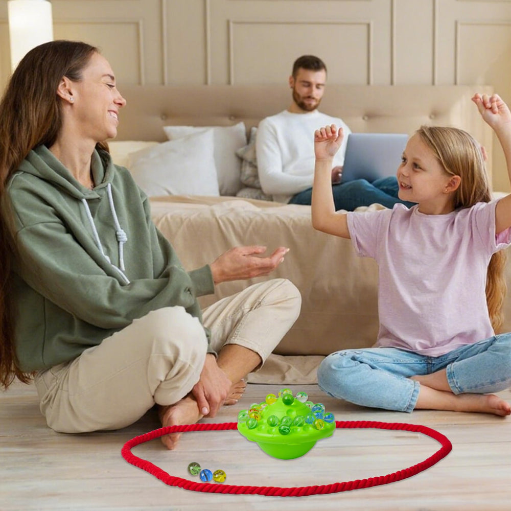 Bangzi family game night scene with grandparents