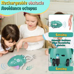 Bangzi Octopus toy with fishing rod attachment invites imaginative play