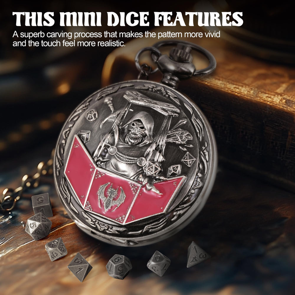 Banloga 6mm micro D6 dice for pocket-friendly gaming on the go.