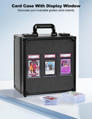 Banloga card case with EVA foam interior cushioning absorbs shocks.