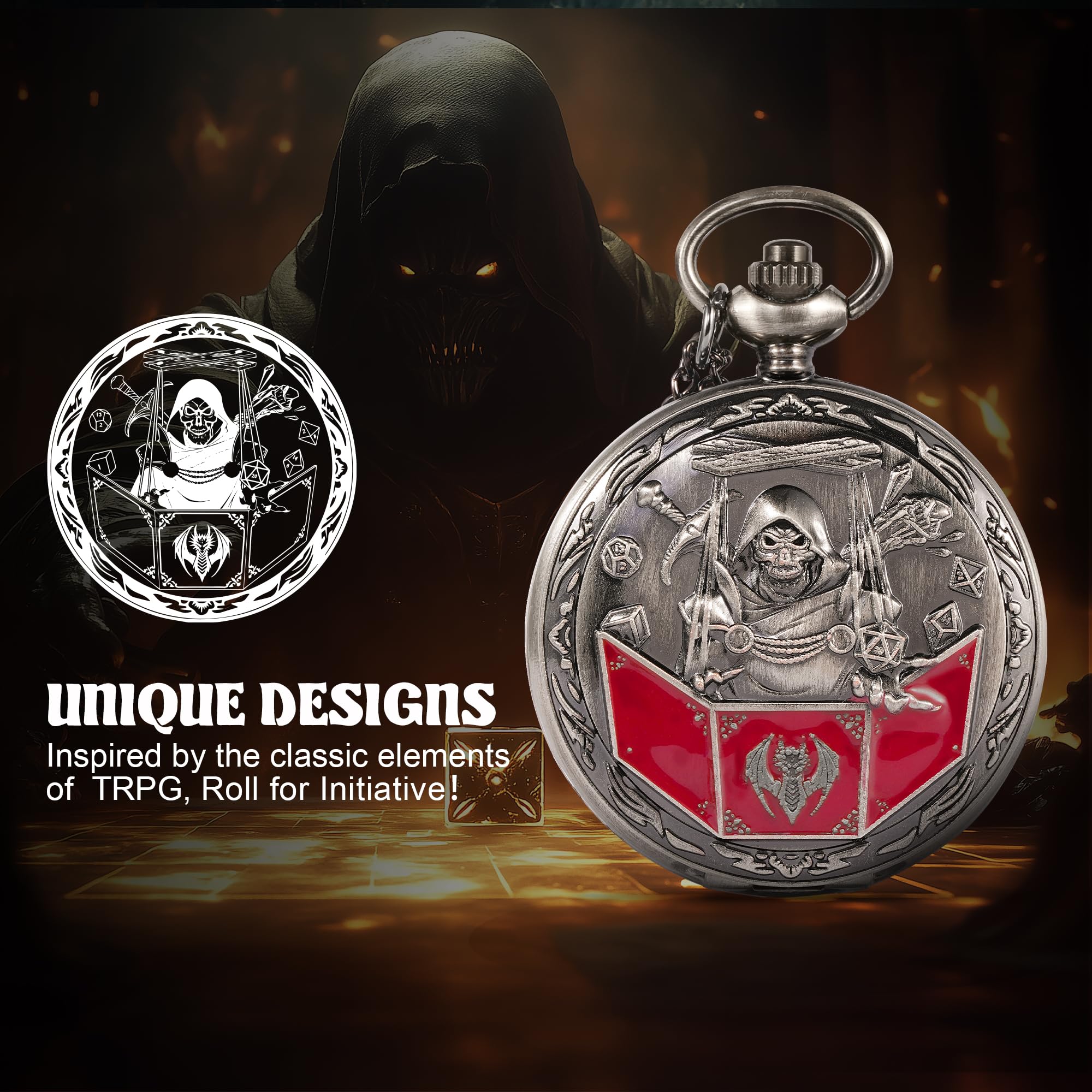 Banloga metal seven-piece dice set ready for epic campaigns and reliable rolls.