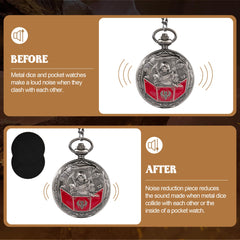 Banloga dragon-pattern pocket watch case showing embossed craftsmanship and style.