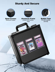 Banloga portable card case with sturdy handle for travel.