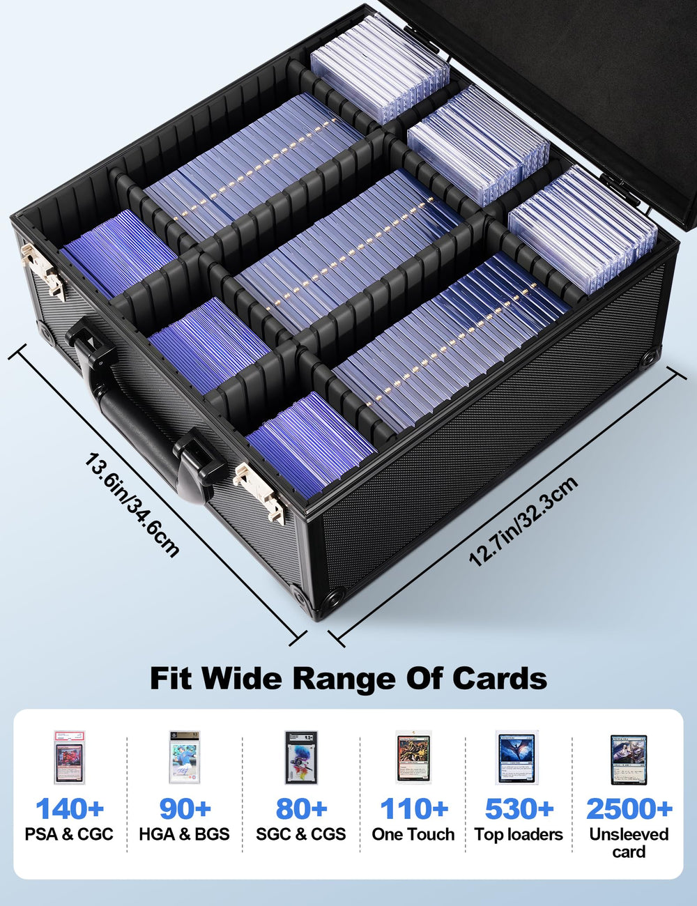 Banloga TSA lock case with durable aluminum frame for long-term protection.