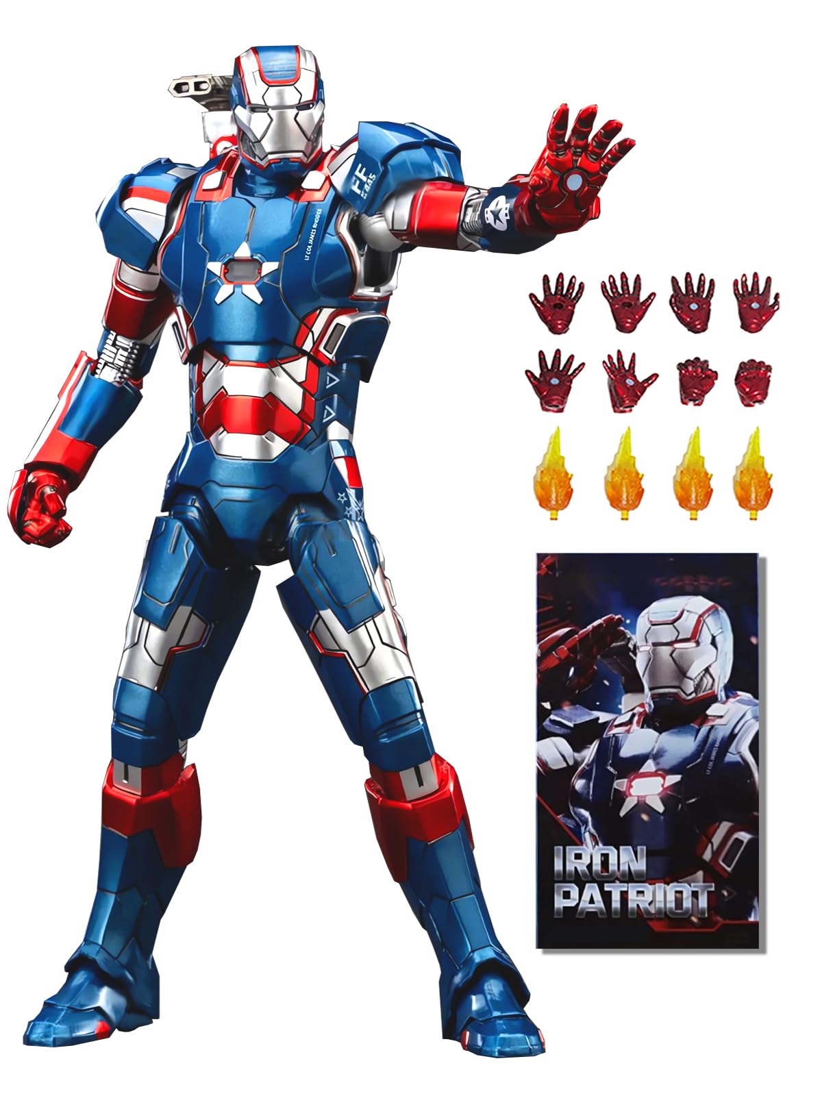 BANOBI Ironpatriot 7inch figure in packaging, ideal as a premium gift.