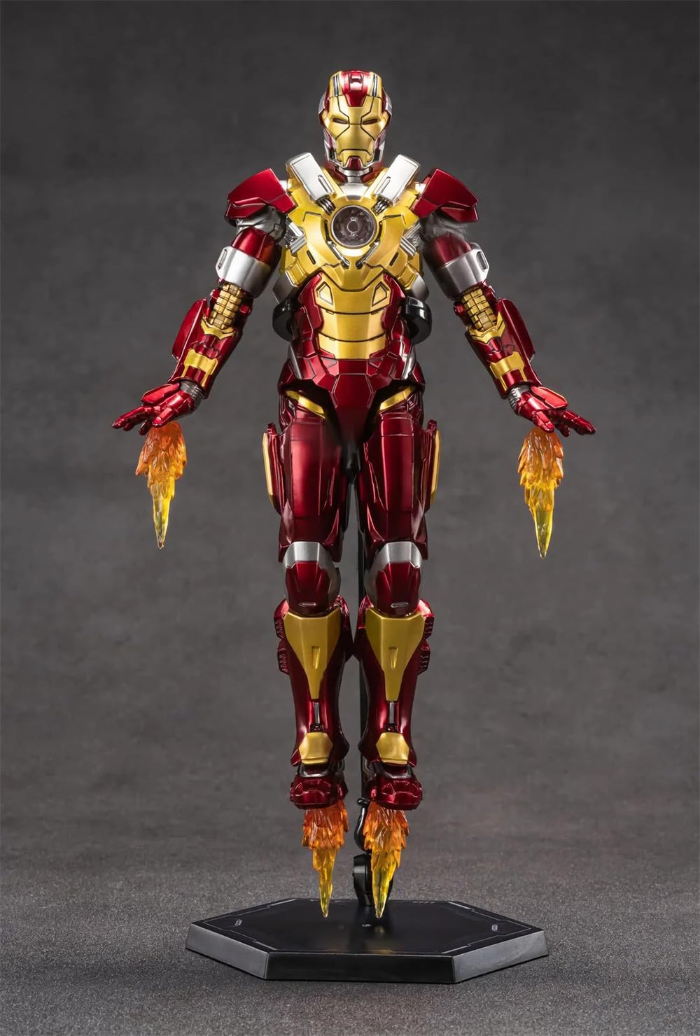 BANOBI MK17Ironman figure accessories enhance display options.
