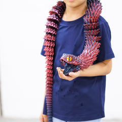 BANPIWOLG 47.5-inch snake model showing 3D printed detail and color