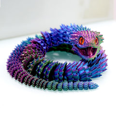 BANPIWOLG 47.5-inch snake model as a desk decor accent.
