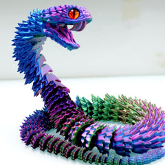 BANPIWOLG snake model with flexible joints for dynamic display.