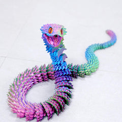 BANPIWOLG RGB-lit snake model adds color to your workspace.