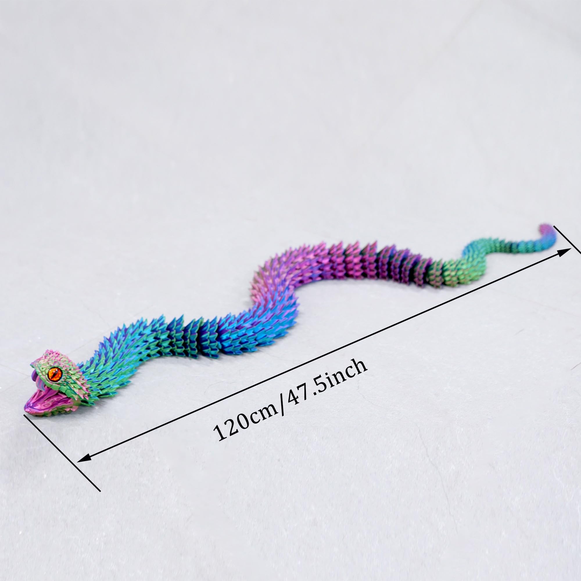 BANPIWOLG tactile snake model for sensory fidget and focus.