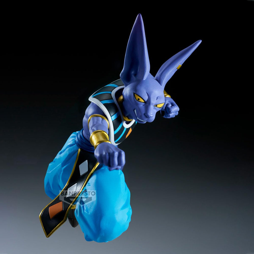 Banpresto Beerus vs Goku figurine ready for display on shelf or desk.