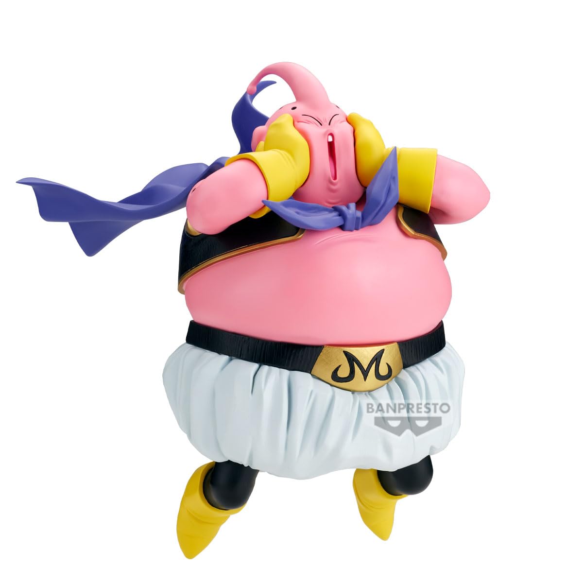 Banpresto Majin Buu vs Goku figure on display shelf for collectors