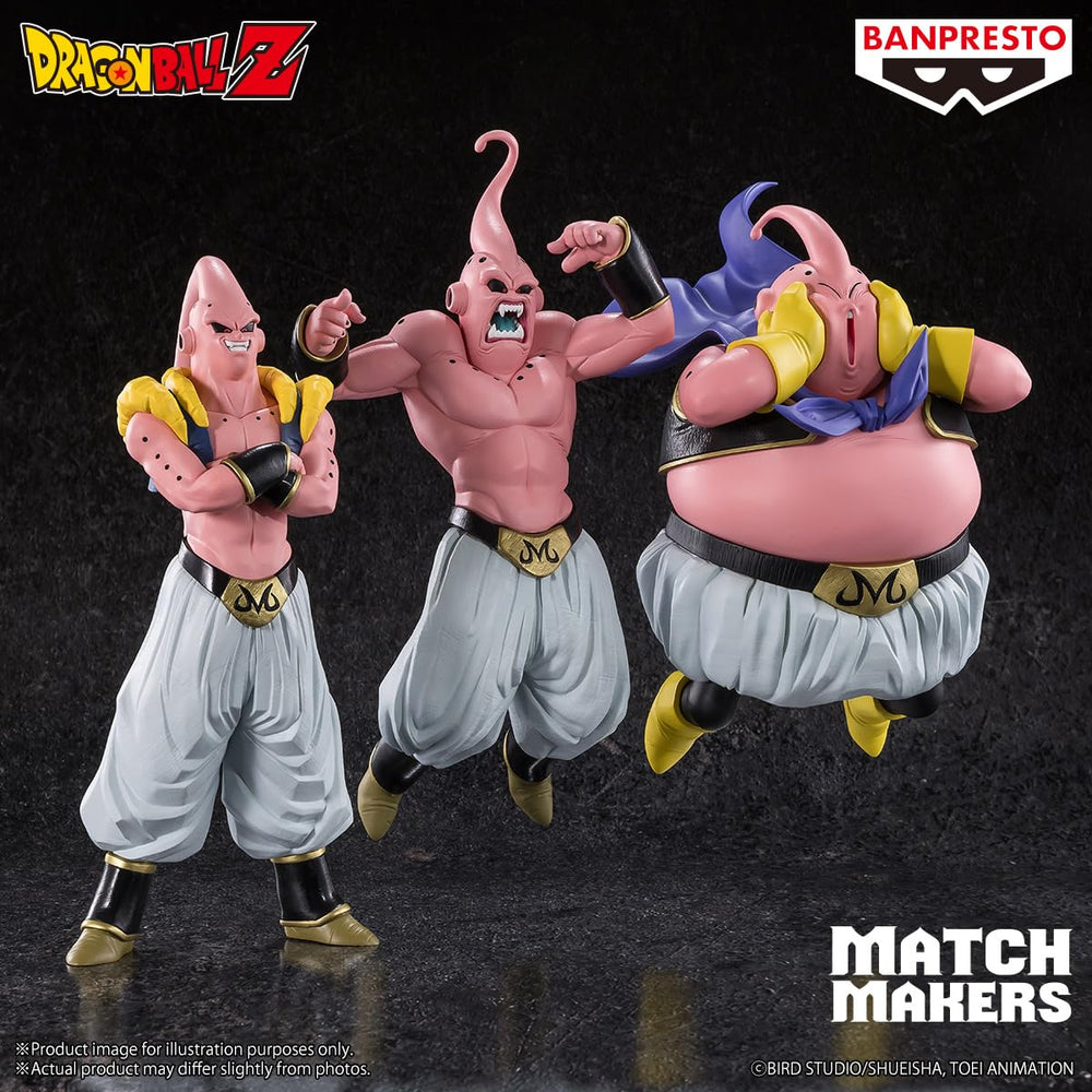 5.5-inch Banpresto figure showcases Majin Buu and Goku