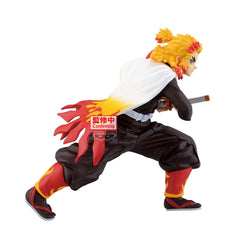 Banpresto Kyojuro Rengoku Maximatic figure front view for collectors