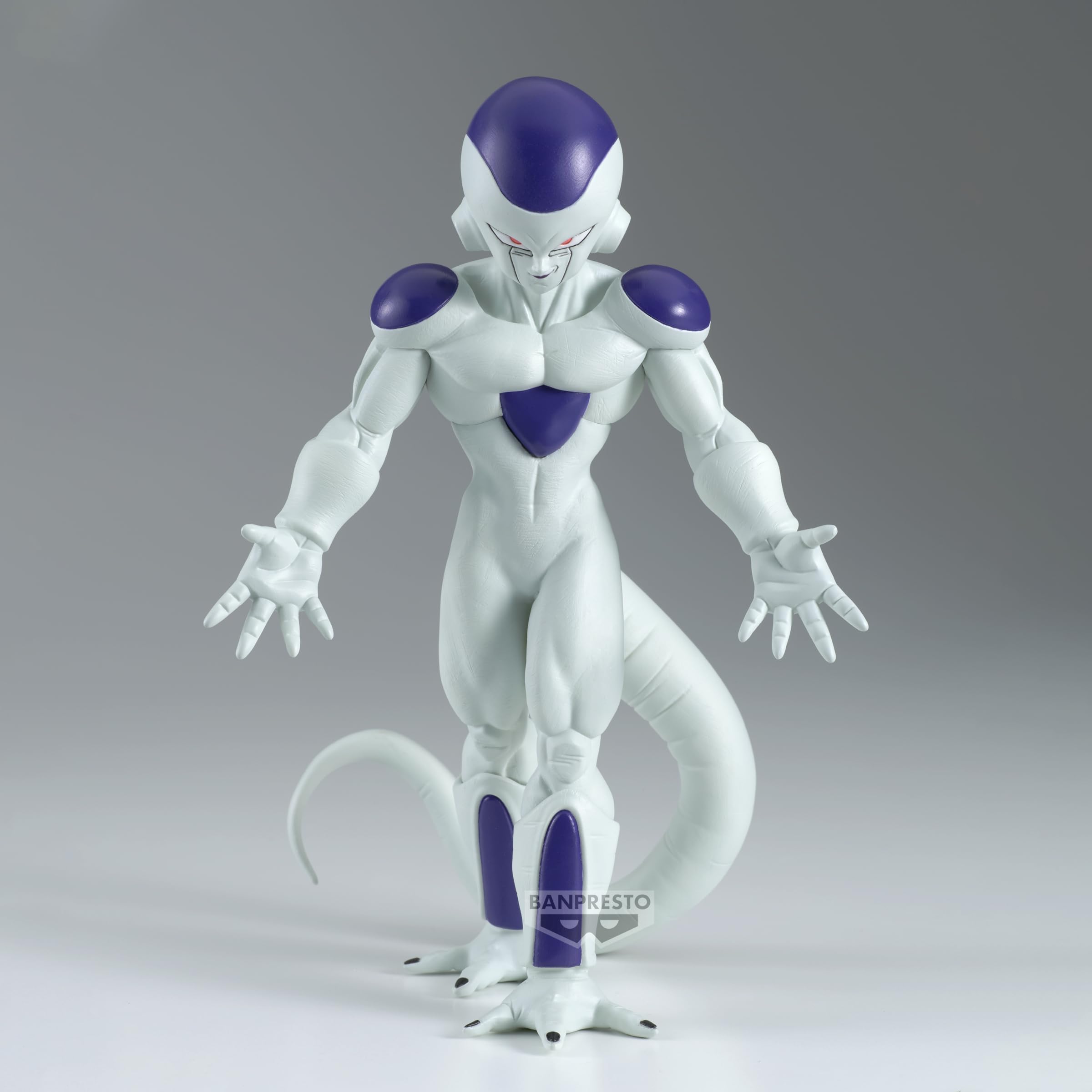 Frieza figure stands 6.3 inches tall for compact shelf displays