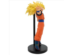 Banpresto Dragon Ball Z Match Makers Goku SS3 vs Majin Buu detail render, ideal for dioramas.