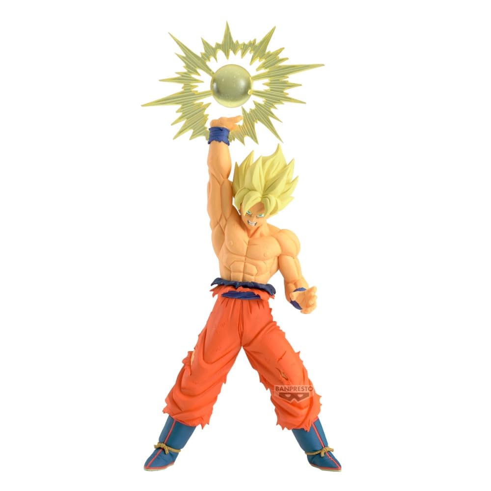 Banpresto Dragon Ball Z Son Goku IV GxMateria figure in iconic pose enhances your display