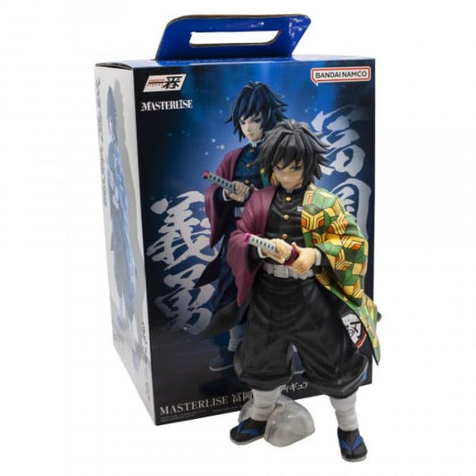 Banpresto Giyu Tomioka water pillar 6-inch pose ideal for anime shelf.