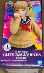 Banpresto Himiko Toga Glitter & Glamours figure in iconic pose for display.