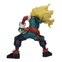 Banpresto Maximatic Izuku Midoriya figure striking pose for dynamic showcase.