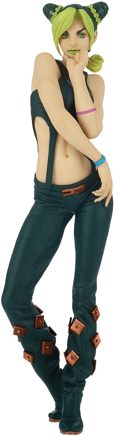 Banpresto JoJo's Stone Ocean Grandista Jolyne Cujoh display figure for collection.