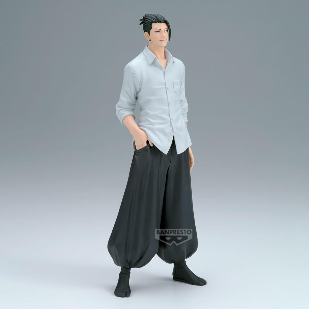 Officially licensed Banpresto packaging with Bandai Namco label on the box.