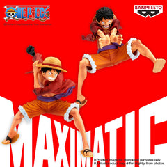 Banpresto Maximatic Monkey D. Luffy Special A display-ready shot, enhances social media showcases.