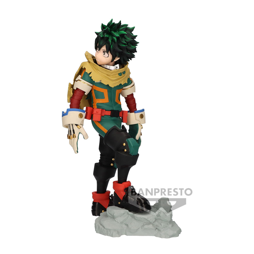Banpresto My Hero Academia packaging shows Bandai Namco license.