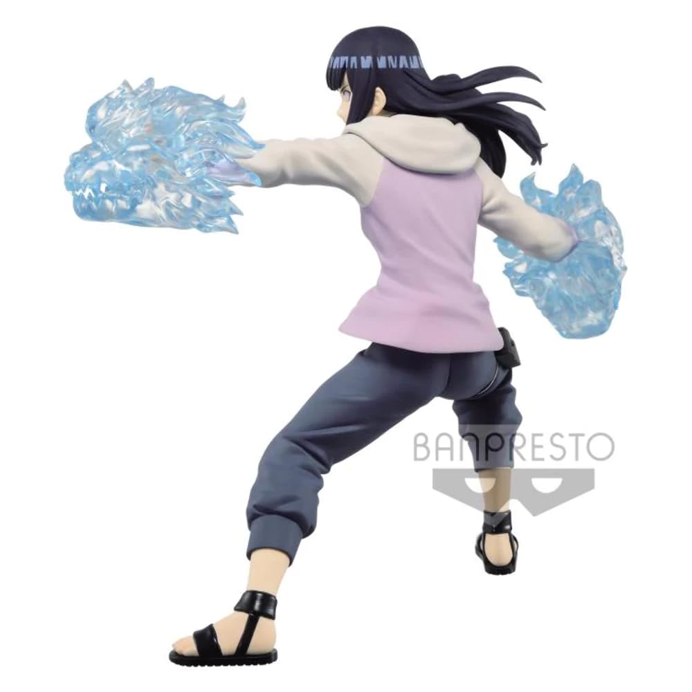 Banpresto Naruto figure adds energy to desks or display cases.