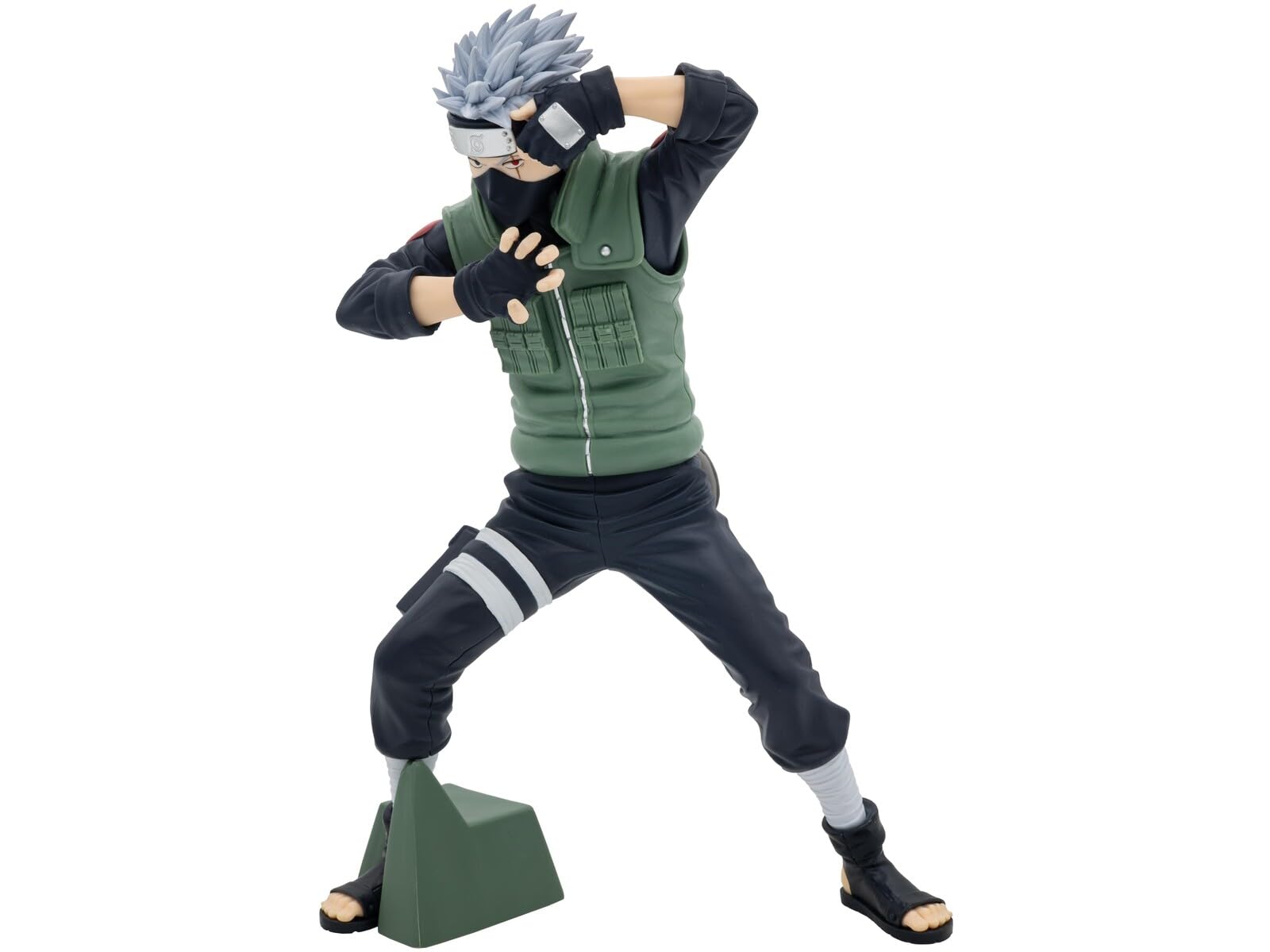 Banpresto Hatake Kakashi Grandista figure, 9.1in height, ideal for standout display.