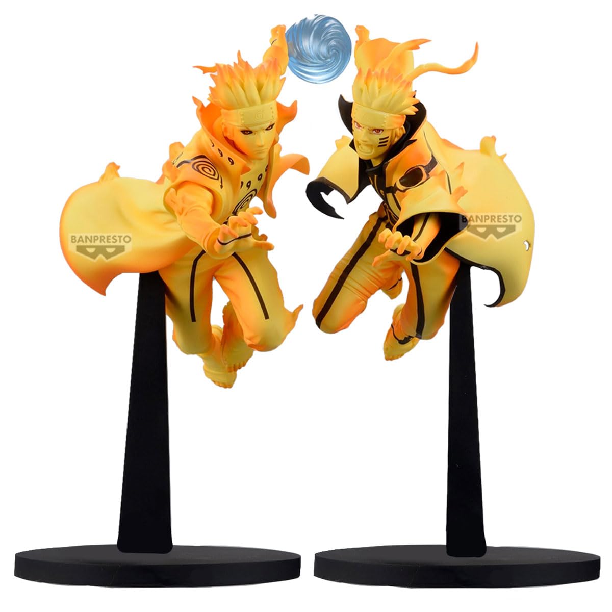 Banpresto Naruto Uzumaki Figure C serves as an eye-catching centerpiece.