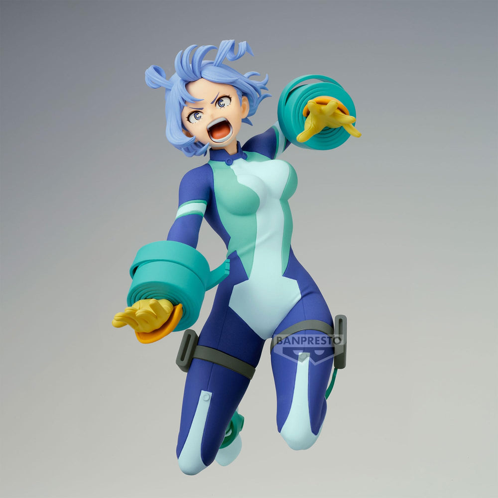 Banpresto Nejire Hado DX figure displayed with other Banpresto collectibles