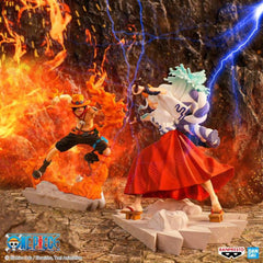 Banpresto Portgas D. Ace Senkozekkei figure ready for collection.