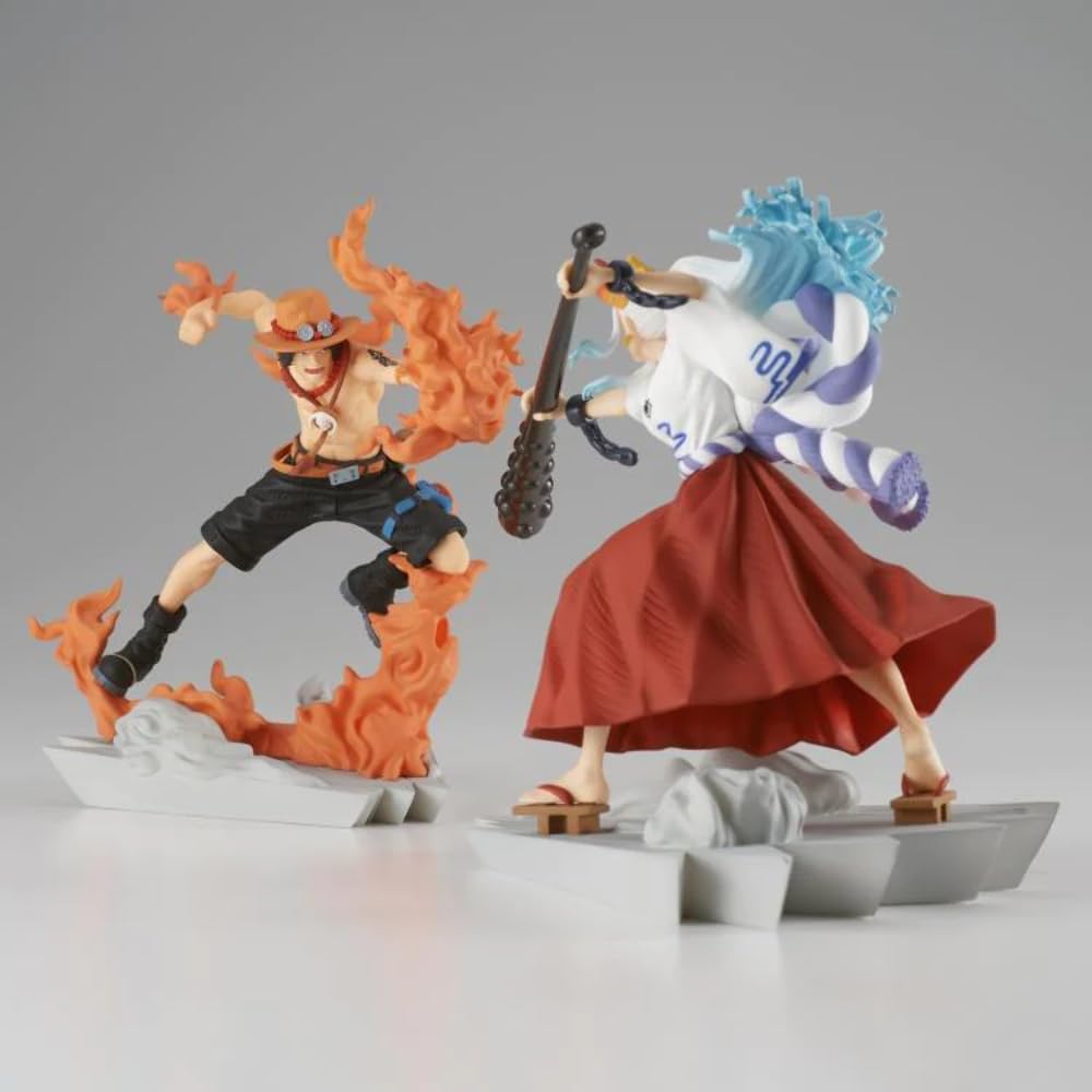 Banpresto Portgas D. Ace Senkozekkei figure shows hand-molded PVC craftsmanship.