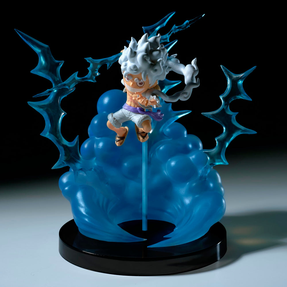 Banpresto Gear 5 Luffy with other WCF figures collection