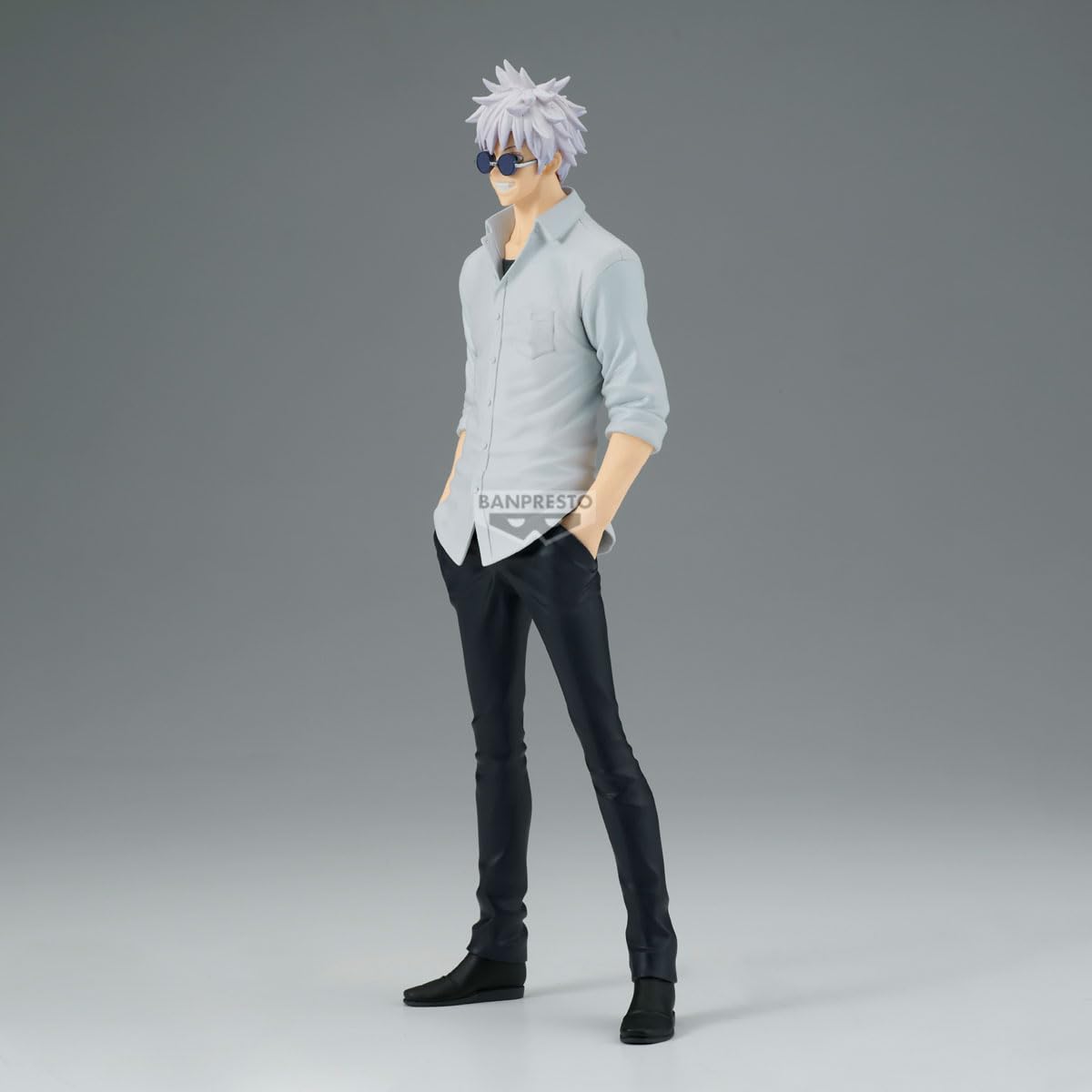 Official Banpresto packaging with Bandai Namco label signals authentic licensed product.