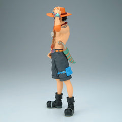 Banpresto Portgas D. Ace portrait details highlighting character likeness
