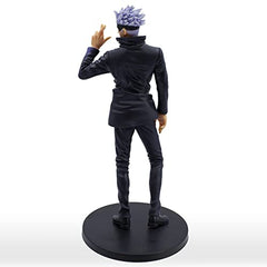 Banpresto Satoru Gojo figure close-up face highlighting intricate detailing.