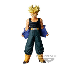 BanPresto Solid Edge Works Trunks figure with dramatic pose for shelf display.