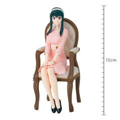 Banpresto Yor Forger face close-up highlights fine character details for shelves
