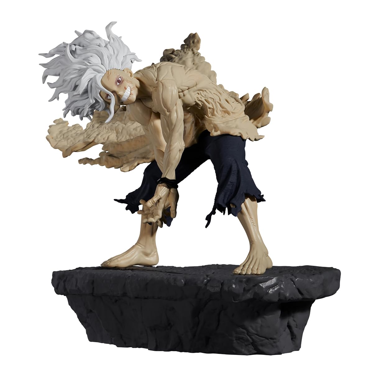 Banpresto Tomura Shigaraki Finale figure in iconic pose, ideal for display collections.
